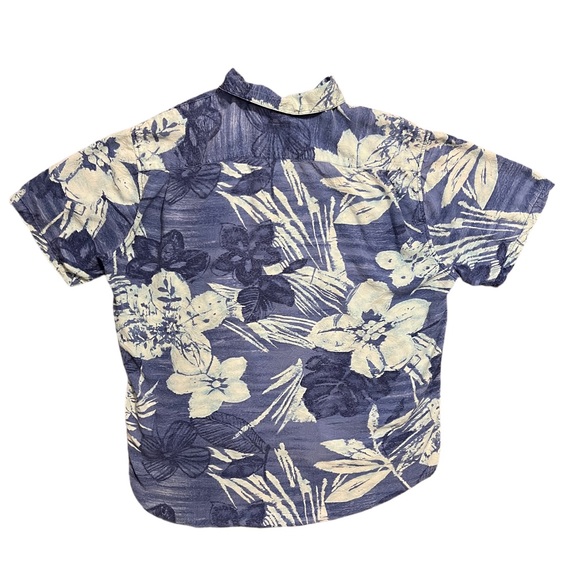 Vintage Jams World 90s Floral Aloha Hawaiian Shirt Made In USA 100% Rayon - Picture 2 of 7